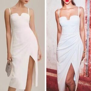 Reformation White Alfred Dress size 4